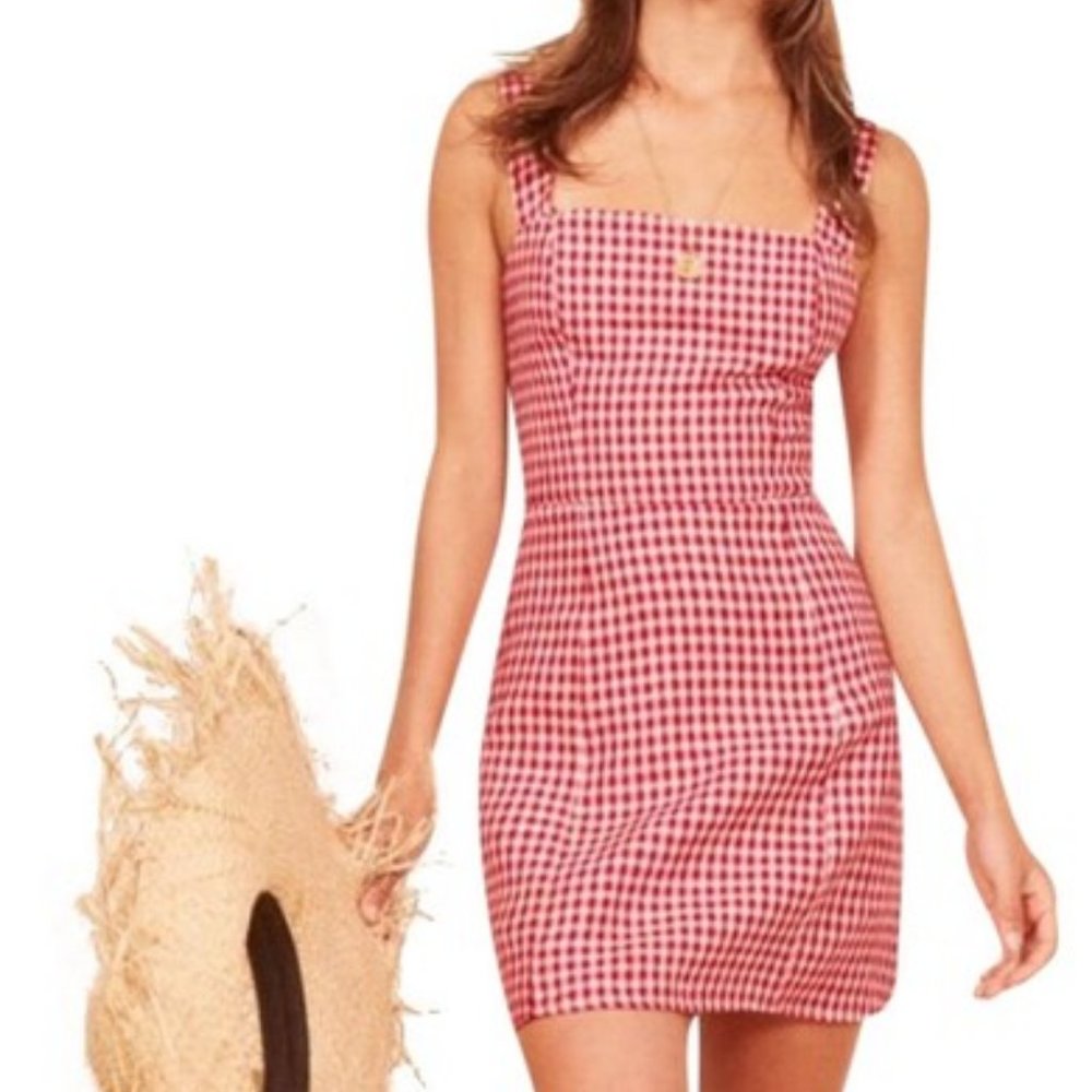 Reformation Linen Mini Dress